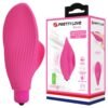 10 Fonksiyonlu Silikon Klitoral Uyarıcı Vibratör - Nicole (Pembe)