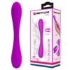 12 Fonksiyonlu Titreşimli Bükülebilir G-Spot & Klitoris Uyarıcılı Vibratör – Yedda (Mor)