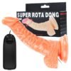 19 cm Kavisli Gerçekçi Titreşimli Döner Başlıklı Dildo Penis – Roto G