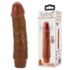 19,5 cm Realistik Güçlü Titreşimli Melez Dildo Penis