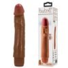 24 cm Realistik Güçlü Titreşimli Melez Dildo Penis