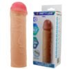 Extended 2.5 cm Uzatmalı Gerçekçi Penis Kılıfı – Nile