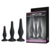 Silikon 3’lü Mini Anal Plug Seti – Beginner’s Mini Anal Kit