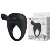 Titreşimli Klitoris Uyarıcılı Silikon Penis Halkası – Stimulating Tongue