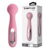 12 Fonksiyonlu USB Şarjlı Masaj Wand Vibratörü – Carina (Pembe)