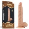 23.5 cm Realistik Vantuzlu Anal Vajinal Dildo Penis