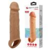 1 cm Premium Uzatmalı Halkalı Gerçekçi Penis Kılıfı – Lionel