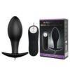 12 Fonksiyon Kumandalı 8,5 cm Titreşimli Anal Plug