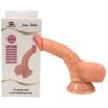 17 cm Kavisli Realistik Dokulu Ten Rengi Vantuzlu Dildo Penis – Jason