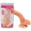 19 cm Realistik Dokulu Ten Rengi Vantuzlu Dildo Penis – Iron