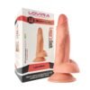 20 cm Dolgun Realistik Dokulu Vantuzlu Dildo Penis – Ten Rengi