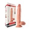 30 cm Büyük Boy Kalın Realistik Vantuzlu Dildo Penis – Ten Rengi