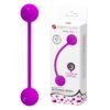 Çift Toplu Silikon Kegel Topu – Kegel Ball III (Mor)
