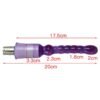 Seks Makinesi Aksesuarı P07 17.5 CM Jel Anal Plug